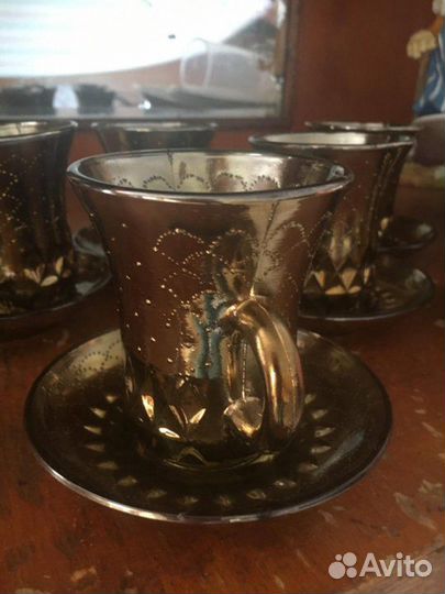 Золотой кофейный сервиз