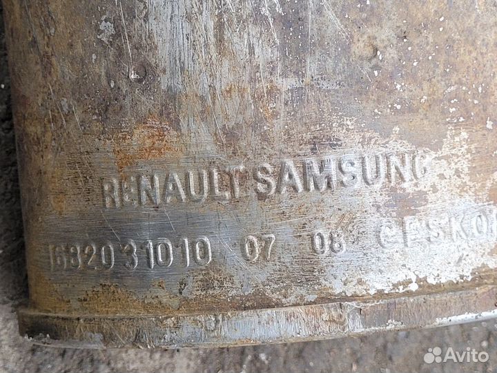 Резонатор гулшителя на Nissan Almera B10