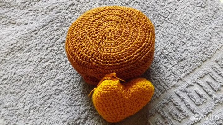 Мочалка для душа губка поролоновая ручной работы