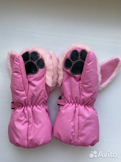 Варежки краги детские