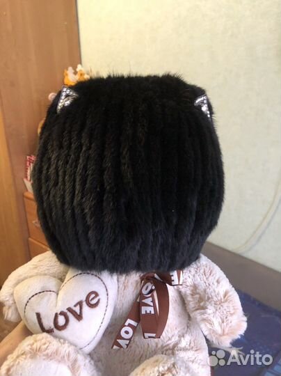 Шапка норковая женская