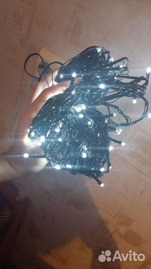 Гирлянда новая на елку