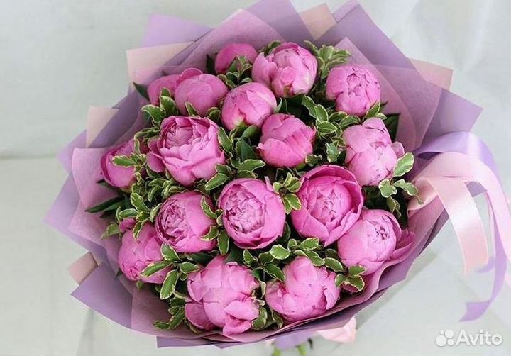 Пионы Букет пионов