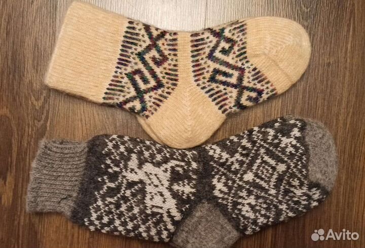 Шерстяные носки женские