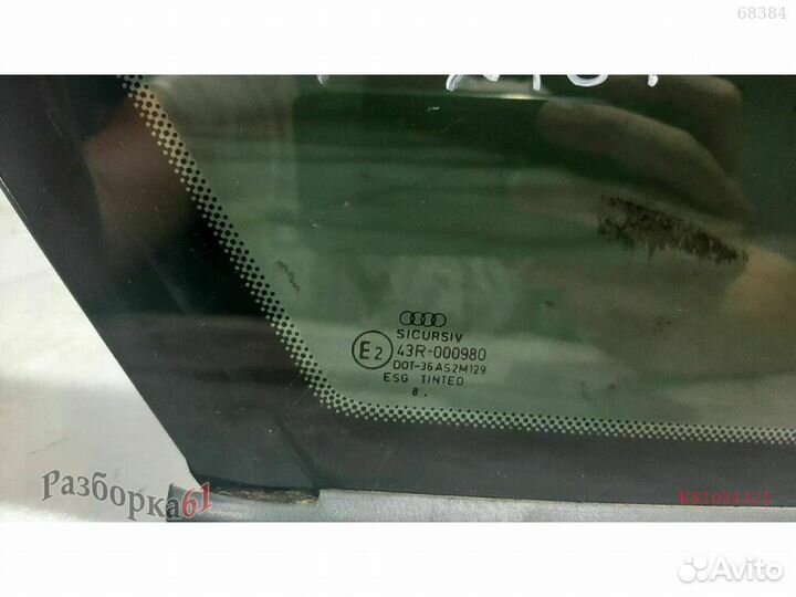 Стекло кузова audi A6 C5 Заднее левое глухое