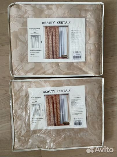 Шторы новые