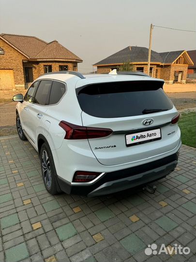 Hyundai Santa Fe 2.2 AT, 2019, 69 300 км