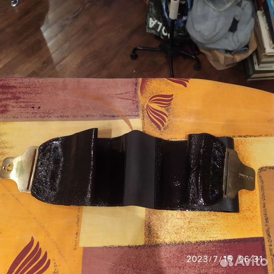 Пояс кожа Италия