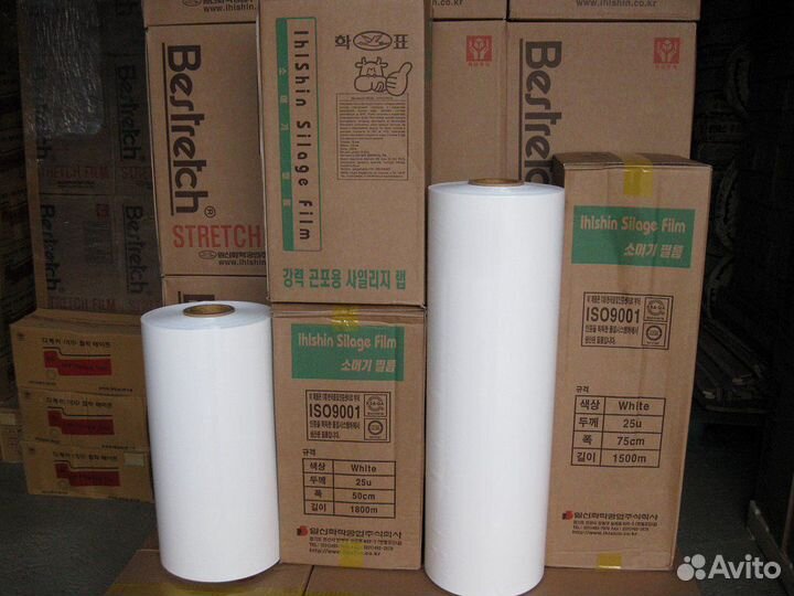 Агростретч сенажная пленка (Южная Корея)