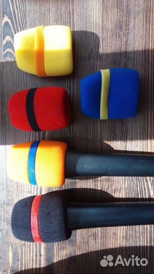 Ветрозащиты для ручных репортёрских микрофонов