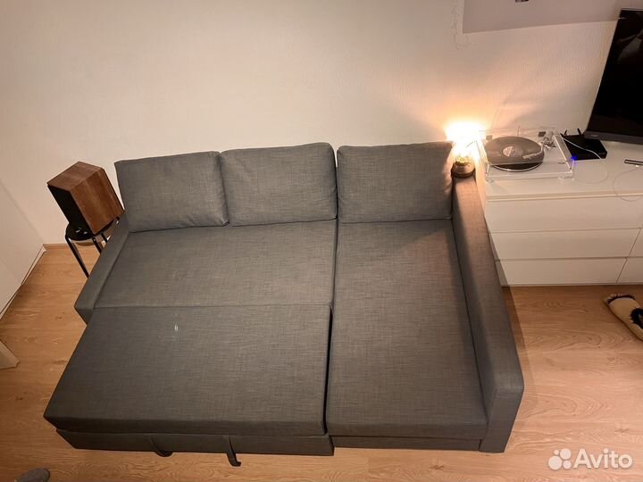 Угловой диван раскладной IKEA фрихетэн