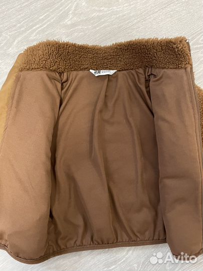 Плюшевая куртка детская