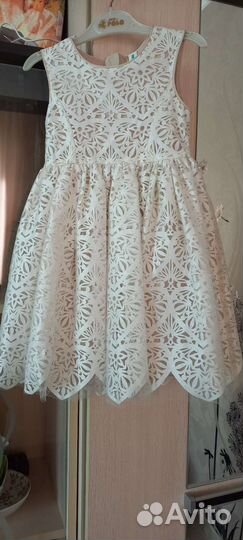 Нарядное платье для девочки 98-104