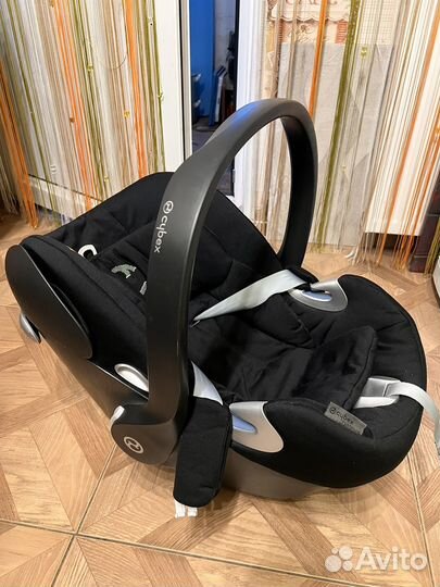 Автолюлька cybex aton q platinum