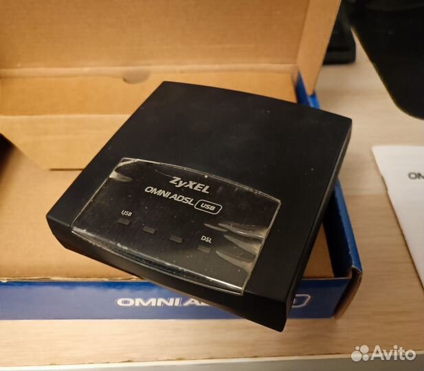 Модем Zyxel Omni adsl USB