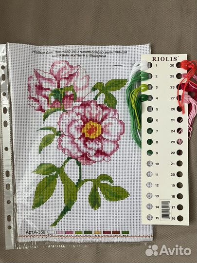 Наборы для вышивания крестиком и бисером