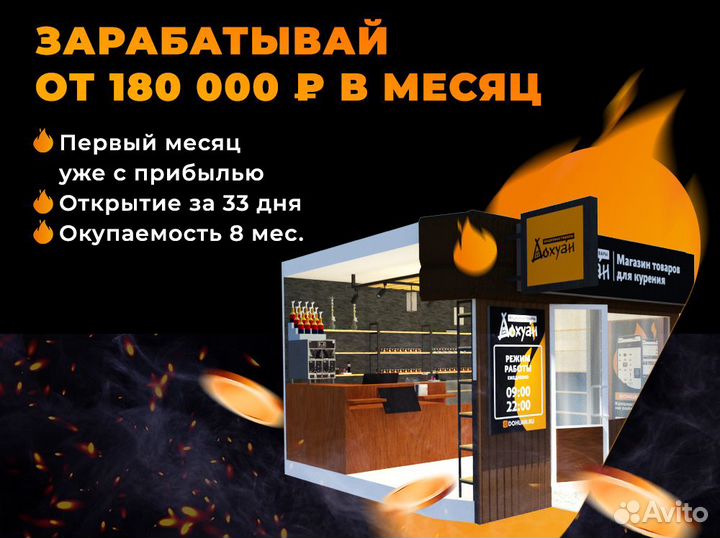 Продам вейпшоп 