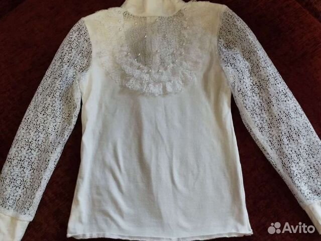 Блузка школьная 122 рост