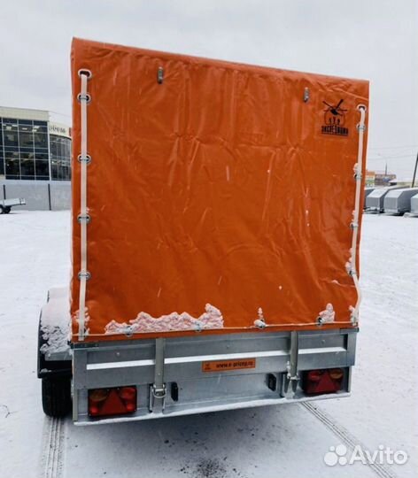 Автоприцеп 3.6 м двухосный