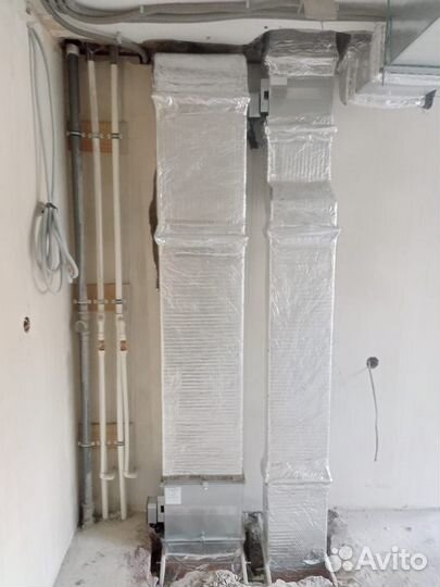 Монтаж система вентиляции