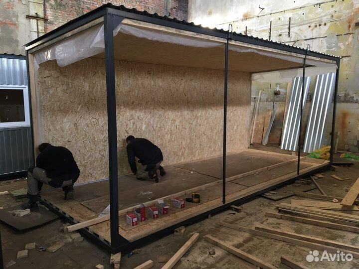 Сборщик бытовок кровельщик