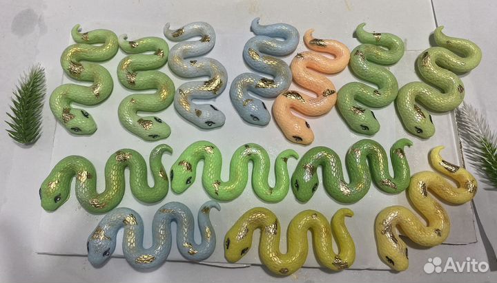 Мыло ручной работы змейка