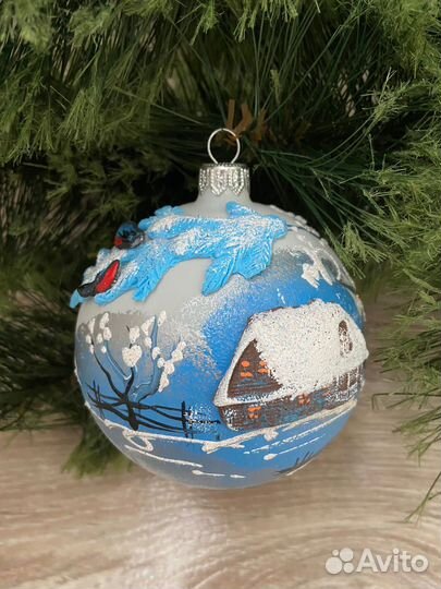 Елочные игрушки стекло заказ