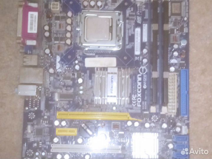 Комплект мать, проц, опера на ддр2