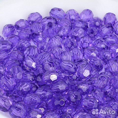 Акриловые бусины 500гр