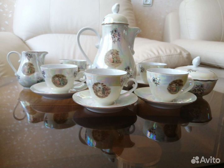 Кофейный сервиз мадонна гдр, Kahla