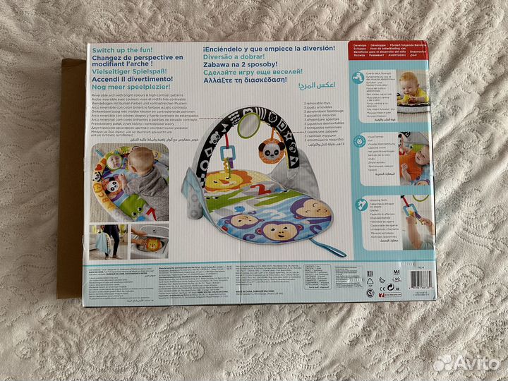 Развивающий коврик Fisher Price Mattel