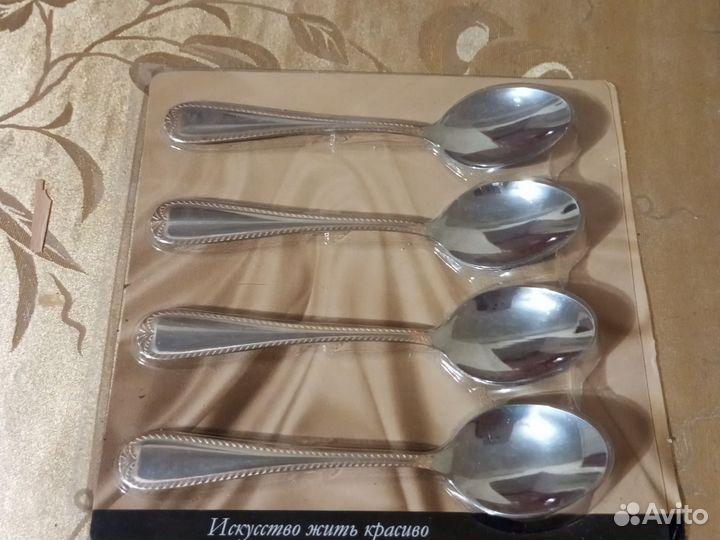 Наборы столовых ложек, чайных ложек, ножей, вилок