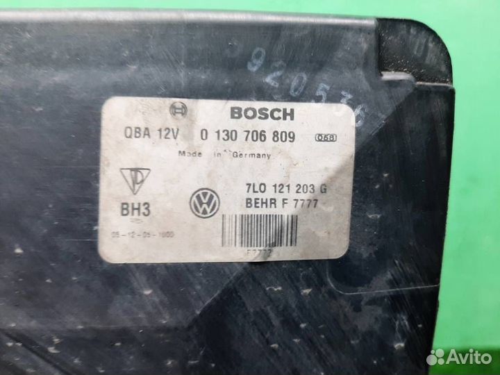 Вентилятор охлаждения двс volkswagen Touareg (7L)