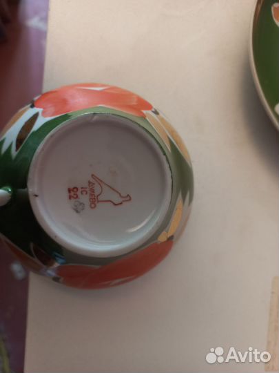 Чайный сервиз СССР Дулево 