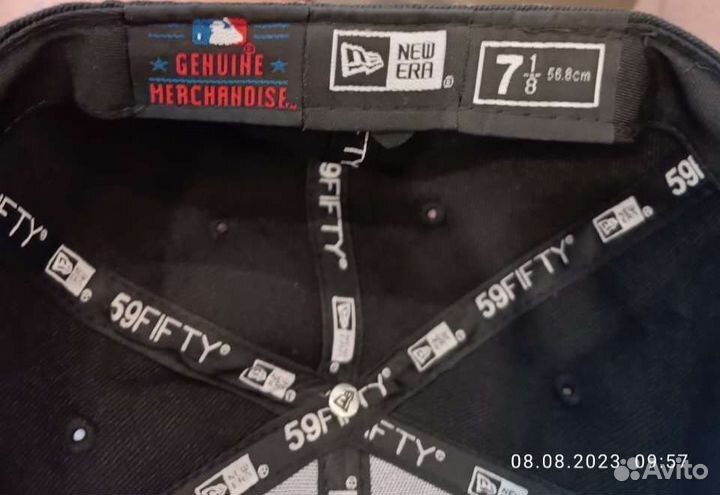 Кепка бейсболка New era мужская