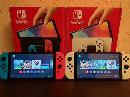 Nintendo Switch / Switch Oled прошитая +любые игры