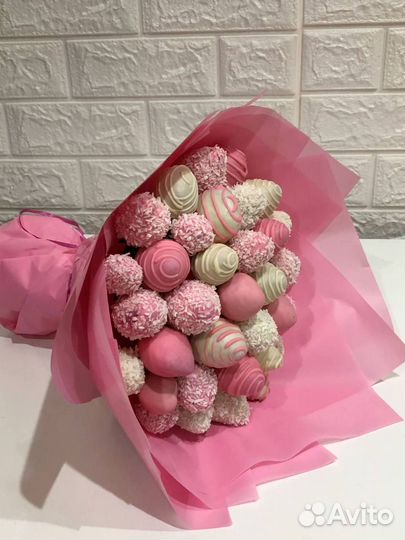 Клубника в шоколаде,букет, подарок