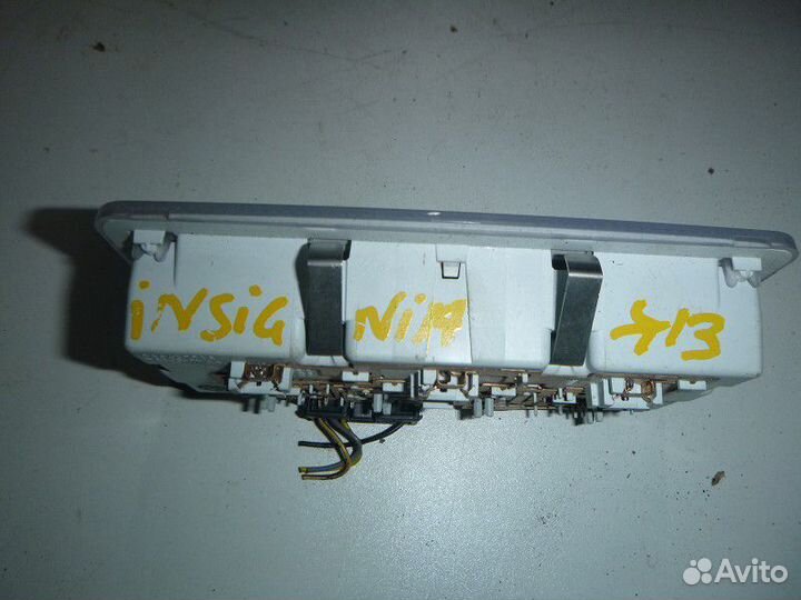 Плафон салона opel insignia 2008