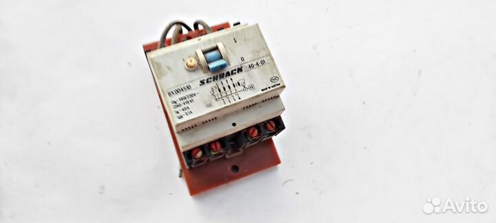Автомат. выключ. schrack 40-4-01, СССР