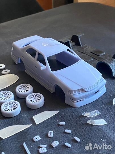 Toyota Mark 2 100 Сборная модель 3ddanya