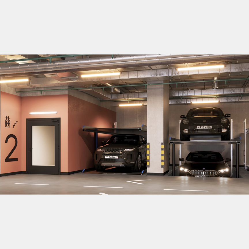 1-к. квартира, 44 м², 8/9 эт.