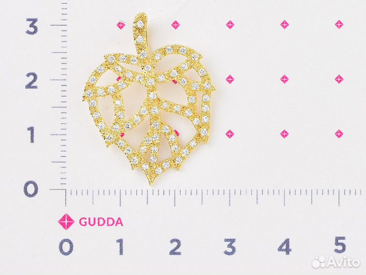 Подвес золотой