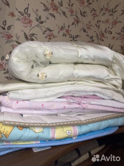 Детское постельное белье бу