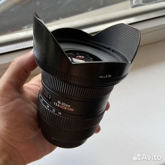 Объектив sigma 10-20 f3.5 sony