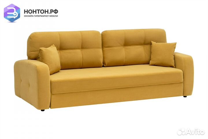 Диван пантограф Сильва горчичный
