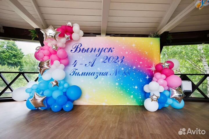 Фотозона в аренду, фотозона из шаров