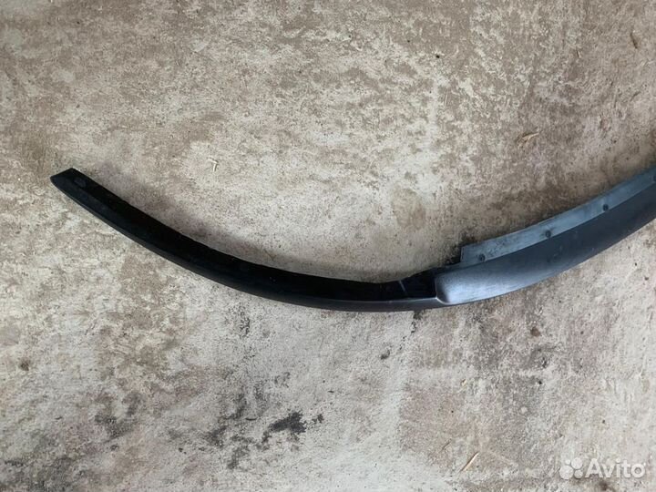 Сплиттер юбка бампера Saab 9-3