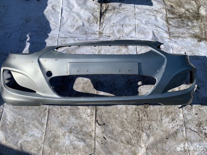 Бампер передний Hyundai Solaris