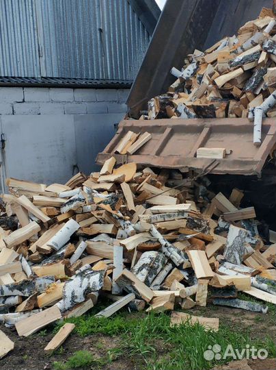 Дрова колотые камаз газель берёза дуб, смешанные