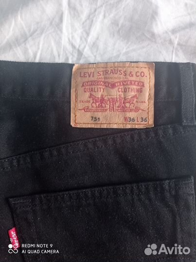 Джинсы мужские levis
